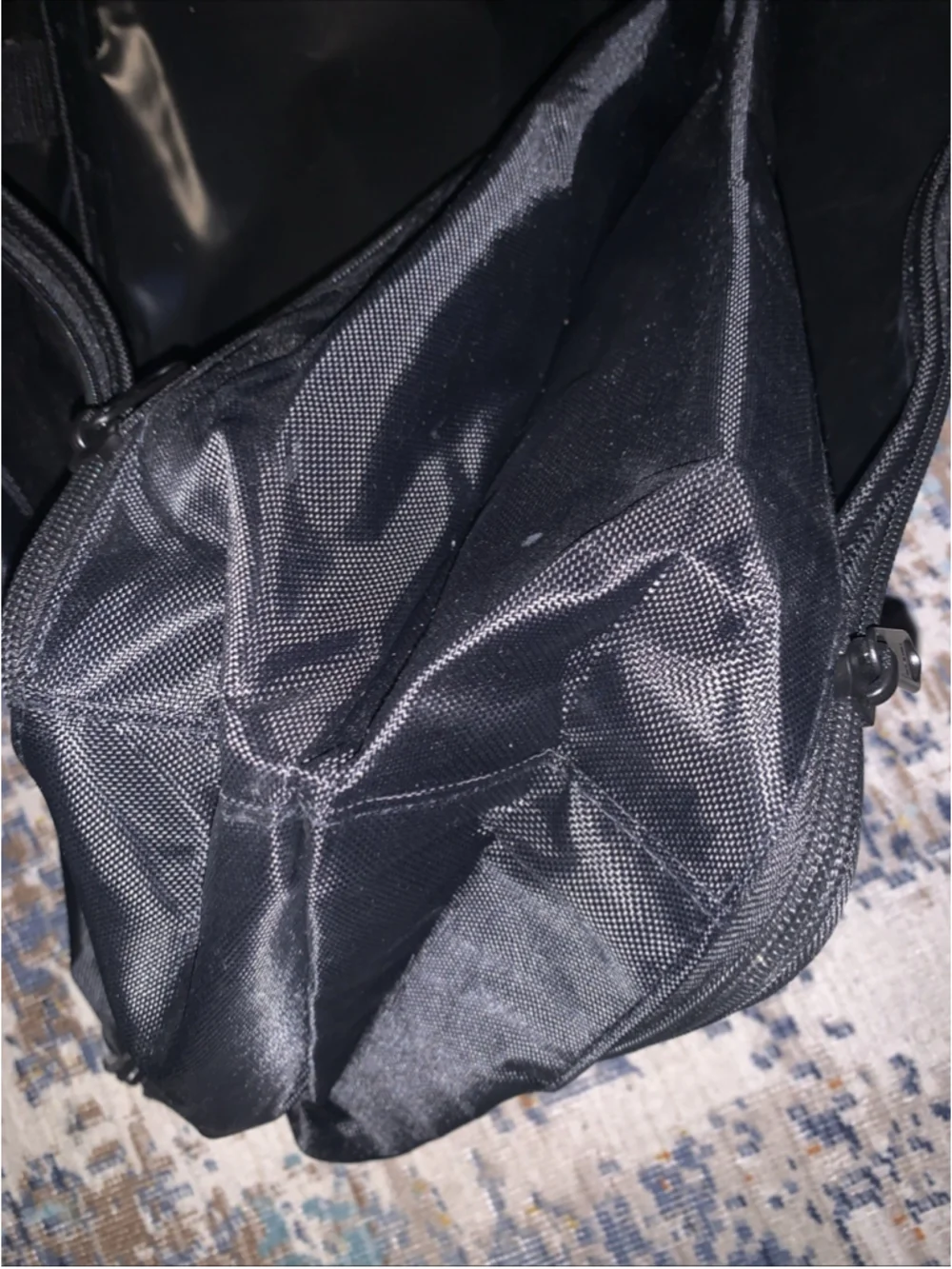 Joola Pickleball Double Sided Black Duffle Bag L 42” X 12 “ H Equipment Bag